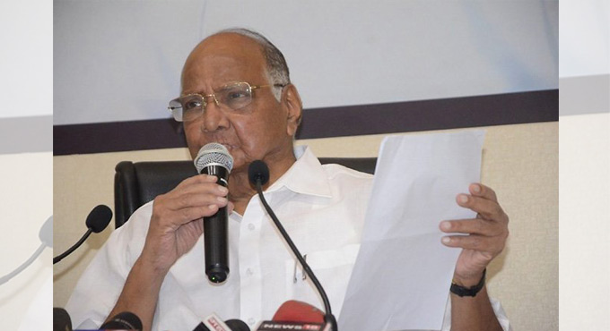 Thackeray government’s fate will be decided in Assembly: Sharad Pawar