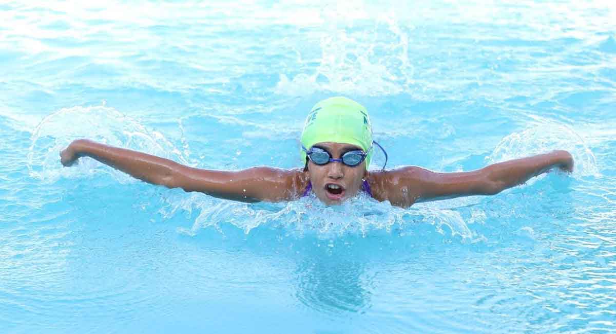Telangana’s Shivani clinches gold at 38th Sub-Junior National Aquatic Championship