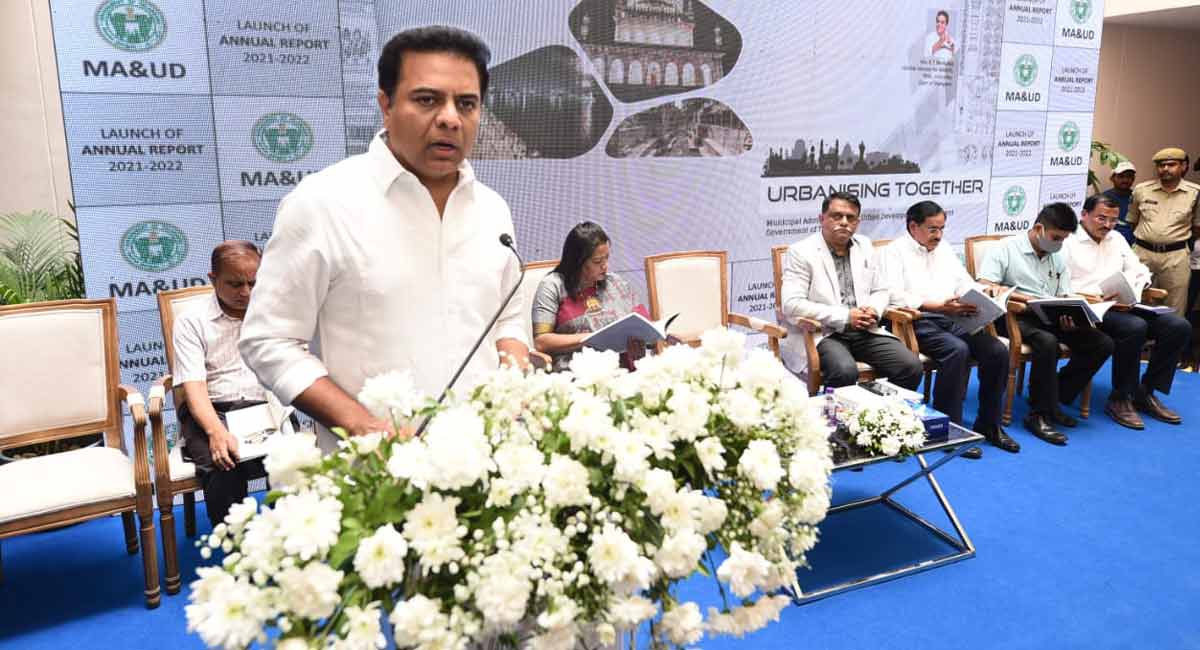 Centre should allocate more funds for Smart Cities: KT Rama Rao