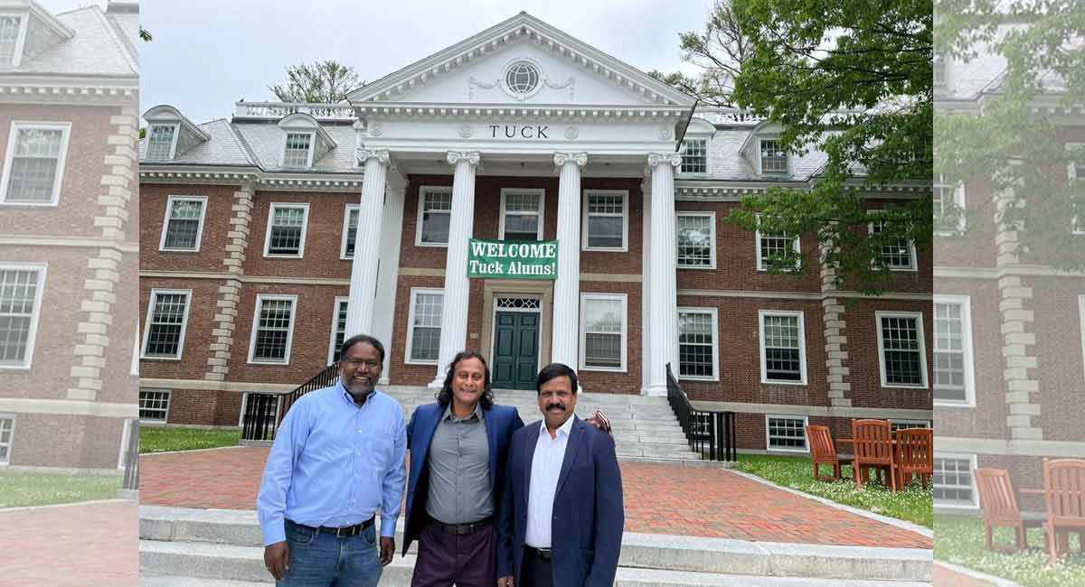 Osmania University Vice-Chancellor visits Dartmouth College