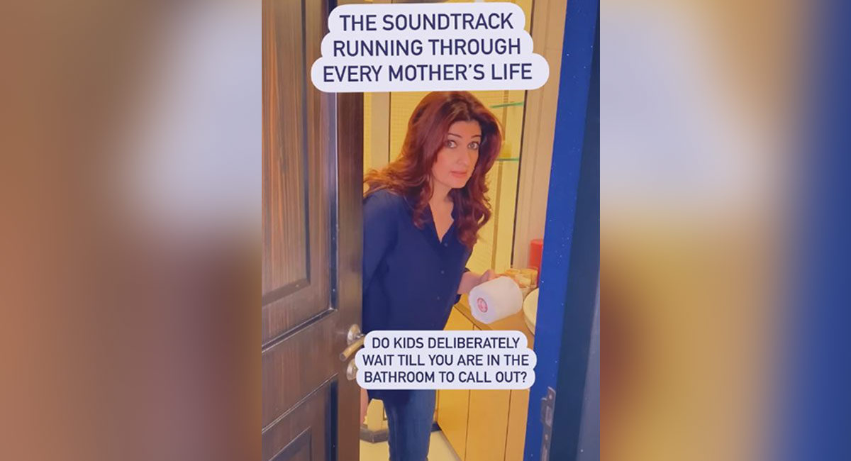 Twinkle Khanna shares ‘struggles’ of being a mother in a funny video