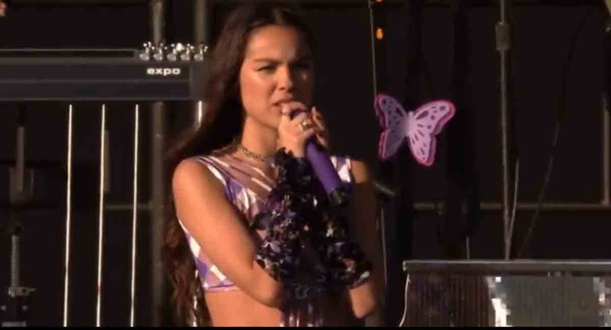 Singer-songwriter Olivia Rodrigo says “we hate you” to the US Supreme Court Judges