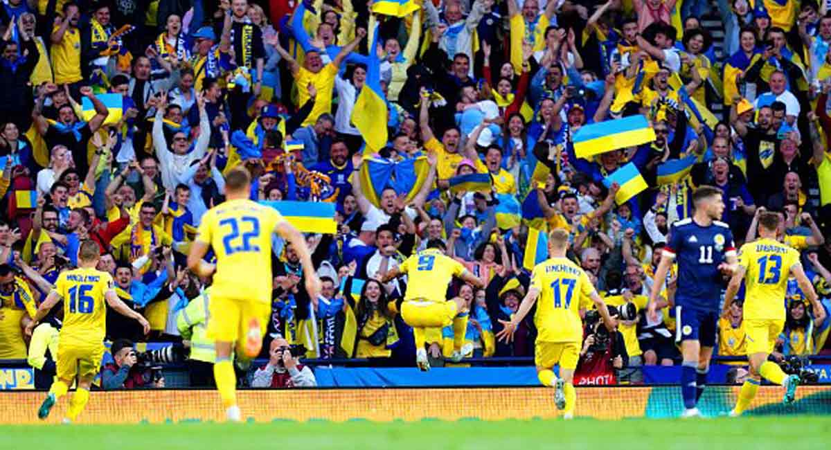 Ukraine defeat Scotland on emotional night to keep World Cup dream ...