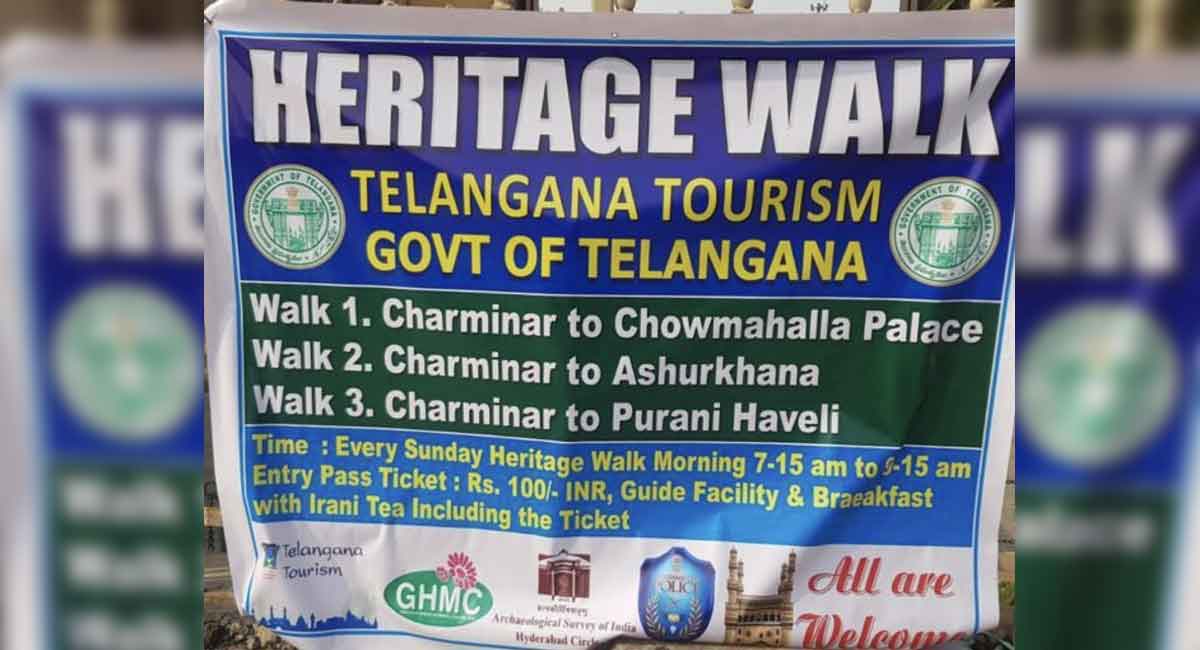 This week’s Heritage Walk to be held from Charminar to Badshahi Ashurkhana