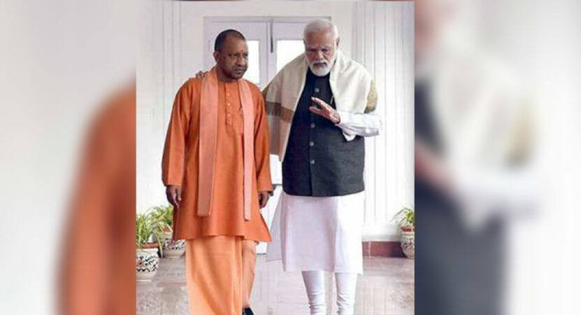PM Modi wishes Yogi Adityanath on 50th birthday