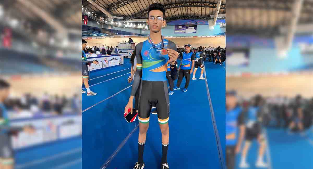 Asian Track Cycling Championship: Telangana’s Ashirwad clinches team bronze