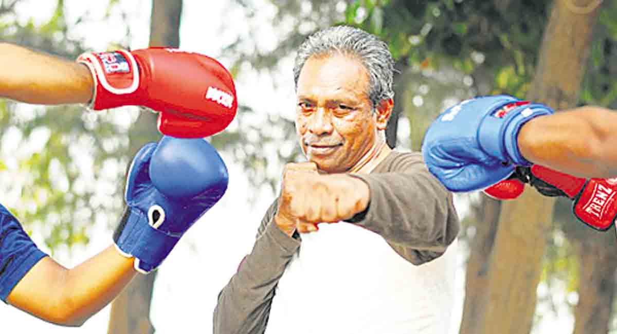 At 77, boxing coach Chiranjeevi continues to train youngsters