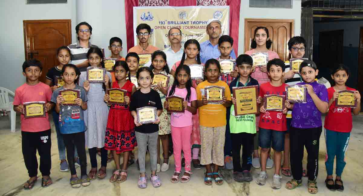 Nidhish bags top honours at Brilliant trophy chess tournament