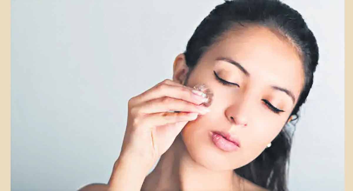 Try cold facial for instant, healthy glow