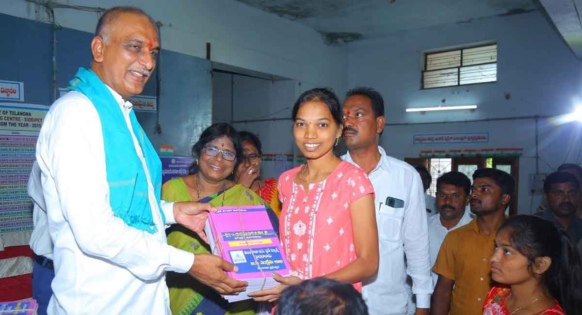 Utilise recruitment opportunity: Harish Rao to job aspirants