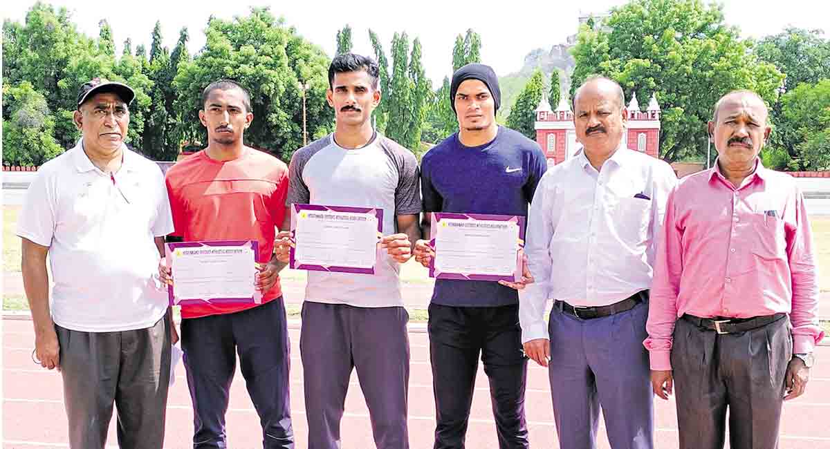 Nimesh bags sprint doubles at Hyderabad Athletics Championship
