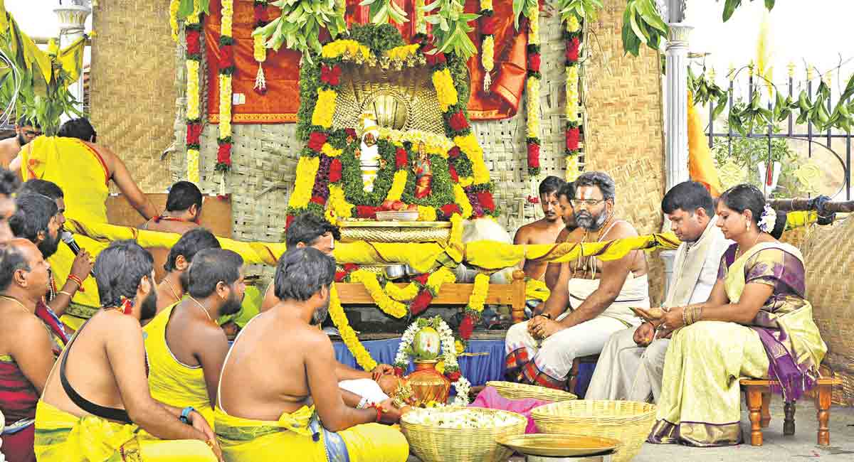 Nizamabad: 5-day Mahayagya concludes at Kondur temple