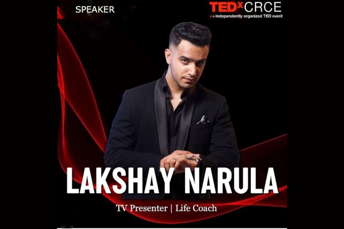 “Failing is not wrong, repeating the same mistake is”, says Lakshay Narula as TEDx speaker