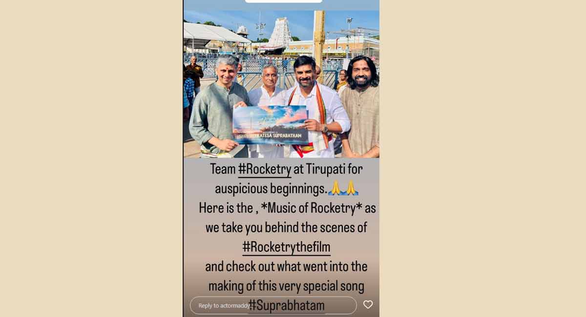 Madhavan is ecstatic about release of his next flick ‘Rocketry: The Nambi Effect’