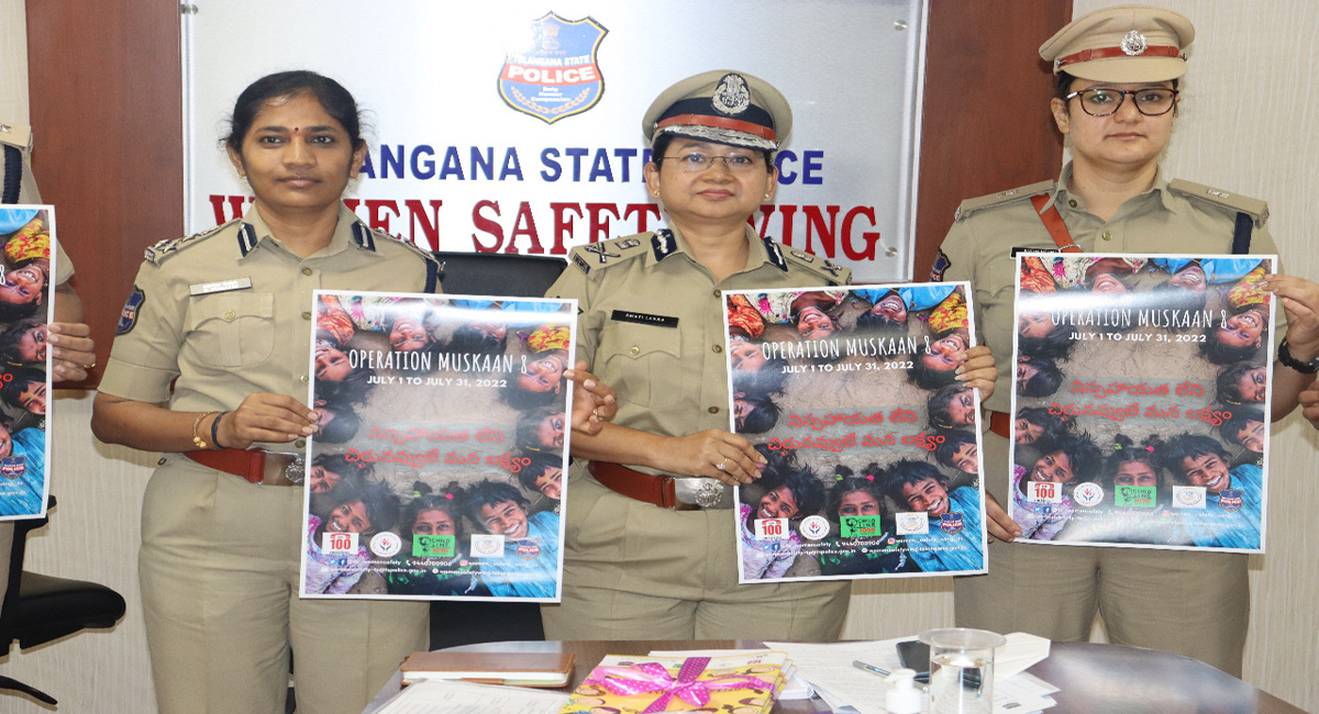 Operation Muskaan VIII from July 1 in Telangana