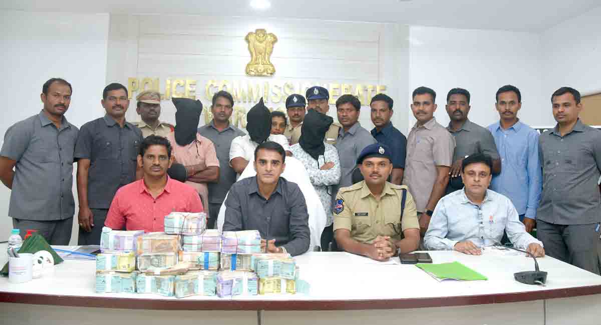 Warangal: Three arrested for online cricket betting, Rs 20 lakh cash seized