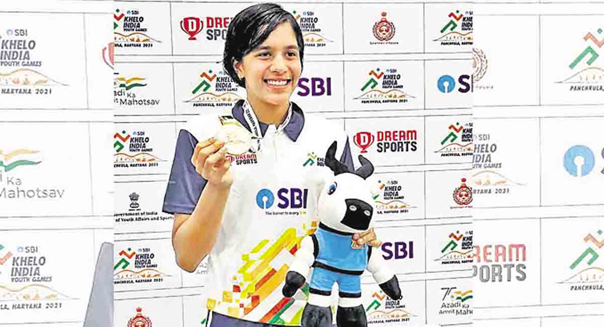 Khelo India: Telangana’s Vritti swims to gold in girls 1500 metre freestyle