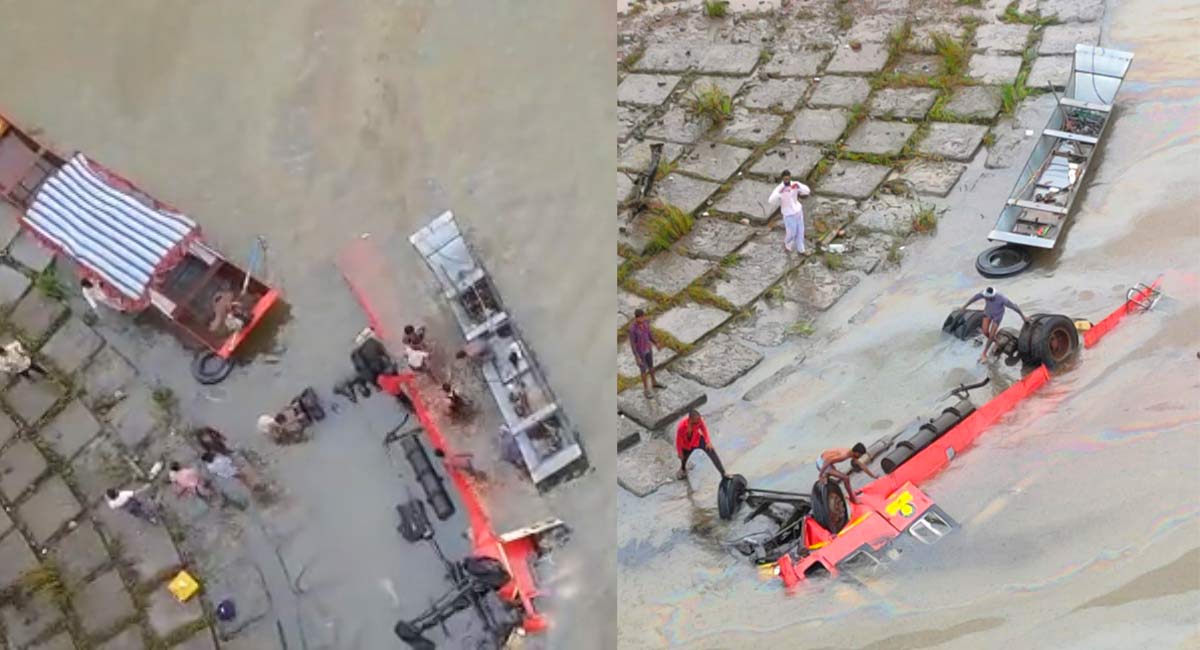 12 dead as Maharashtra Roadways bus falls off bridge in MP’s Dhar