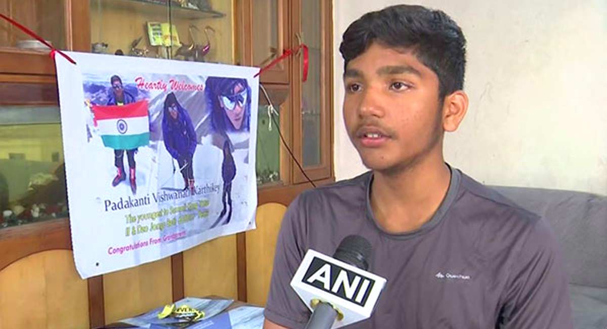 13-yr-old Hyderabad boy climbs Mt Kang Yatse, Mt Dzo Jongo