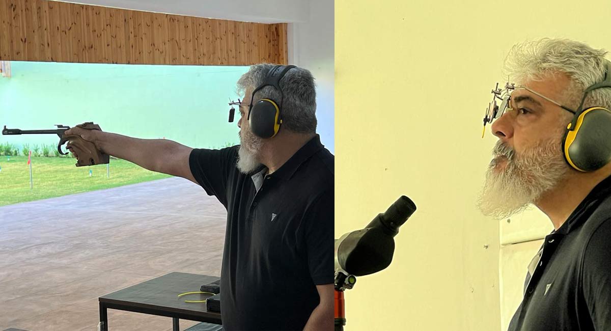 Actor Ajith wins 4 gold, 2 bronze medals in shooting championships