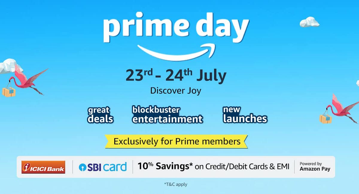 Amazon’s prime day deal to start on July 23