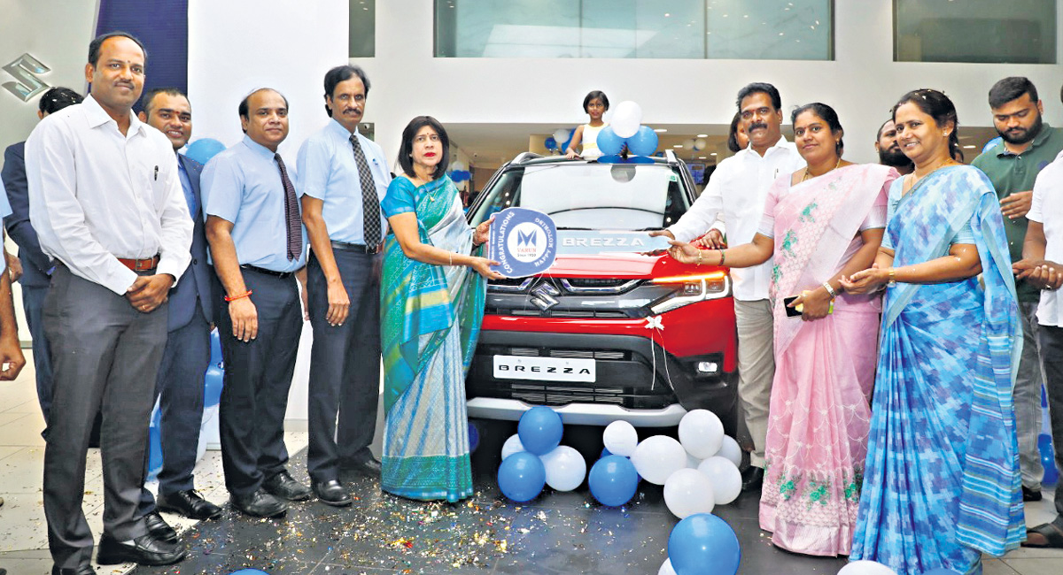 Varun Motors unveils and delivers all new Brezza in Hyderabad