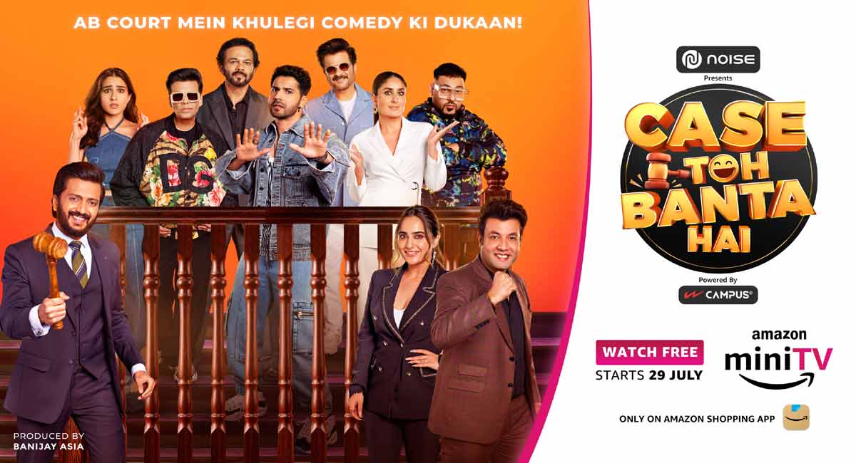 Amazon miniTV launches rib-tickling trailer of weekly comedy show ‘Case Toh Banta Hai’