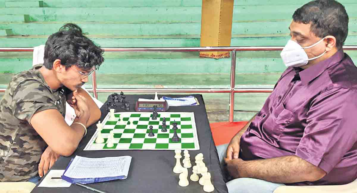 Lokesh holds Laxman to draw in All India Open Fide Rating Chess Tournament