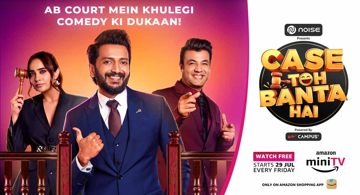 Meet the quirky yet serious ‘Janta Ka Lawyer’ aka Riteish Deshmukh on Amazon miniTV’s ‘Case Toh Banta Hai’