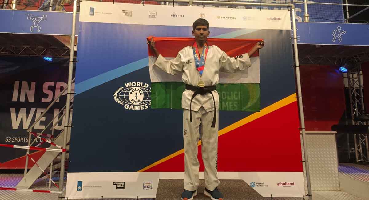 Rachakonda cops bag medals in World Police and Fire Game 2022