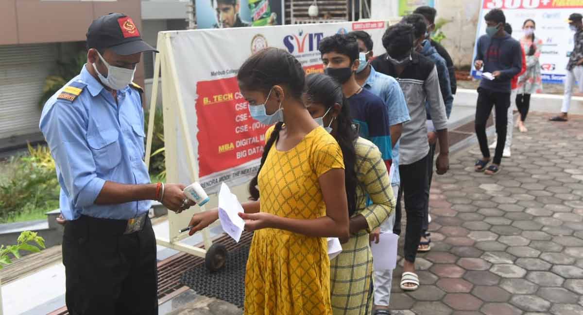 EAMCET for engineering stream begins across Telangana