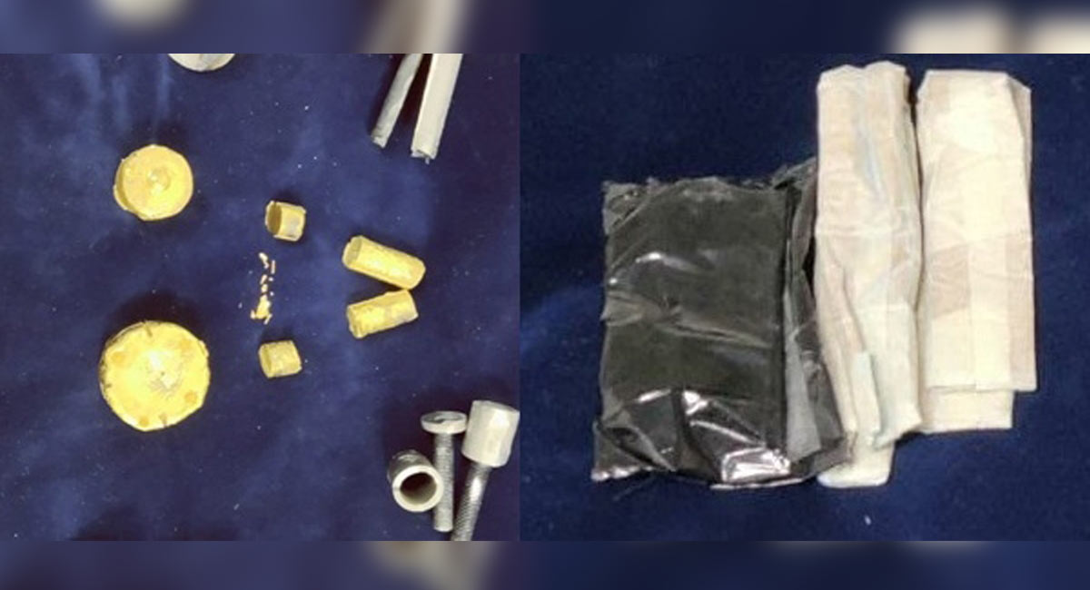 Gold worth over Rs.2 crore seized at RGIA