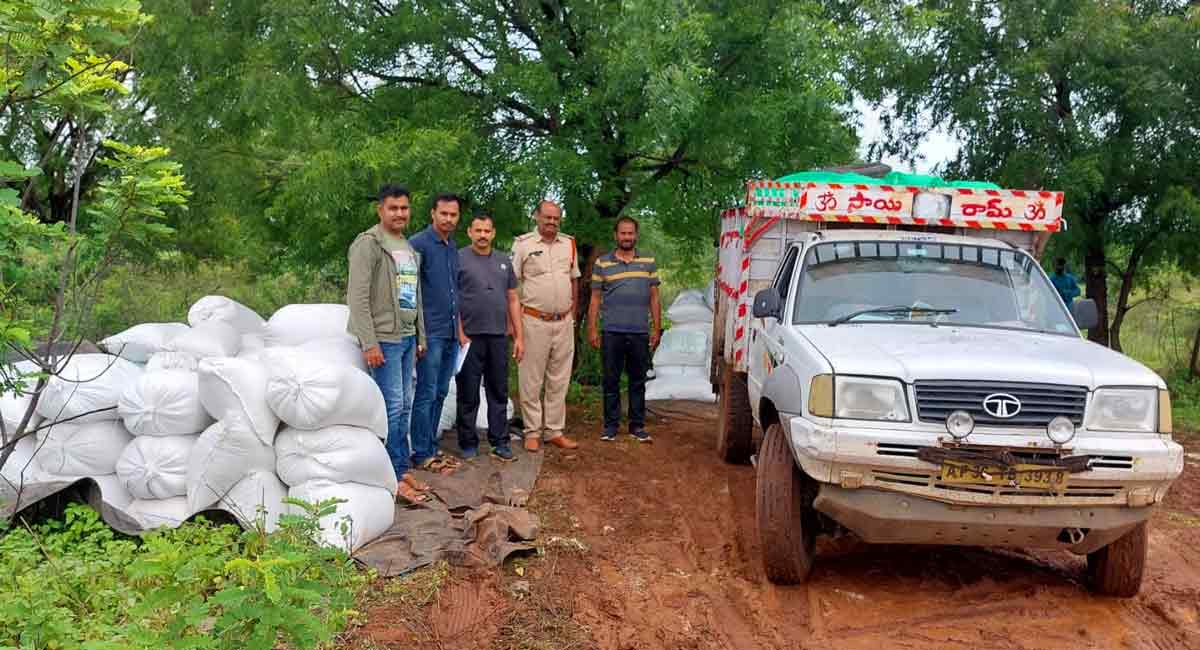 Hanamkonda: PDS rice worth Rs 7.80 lakh seized, three arrested