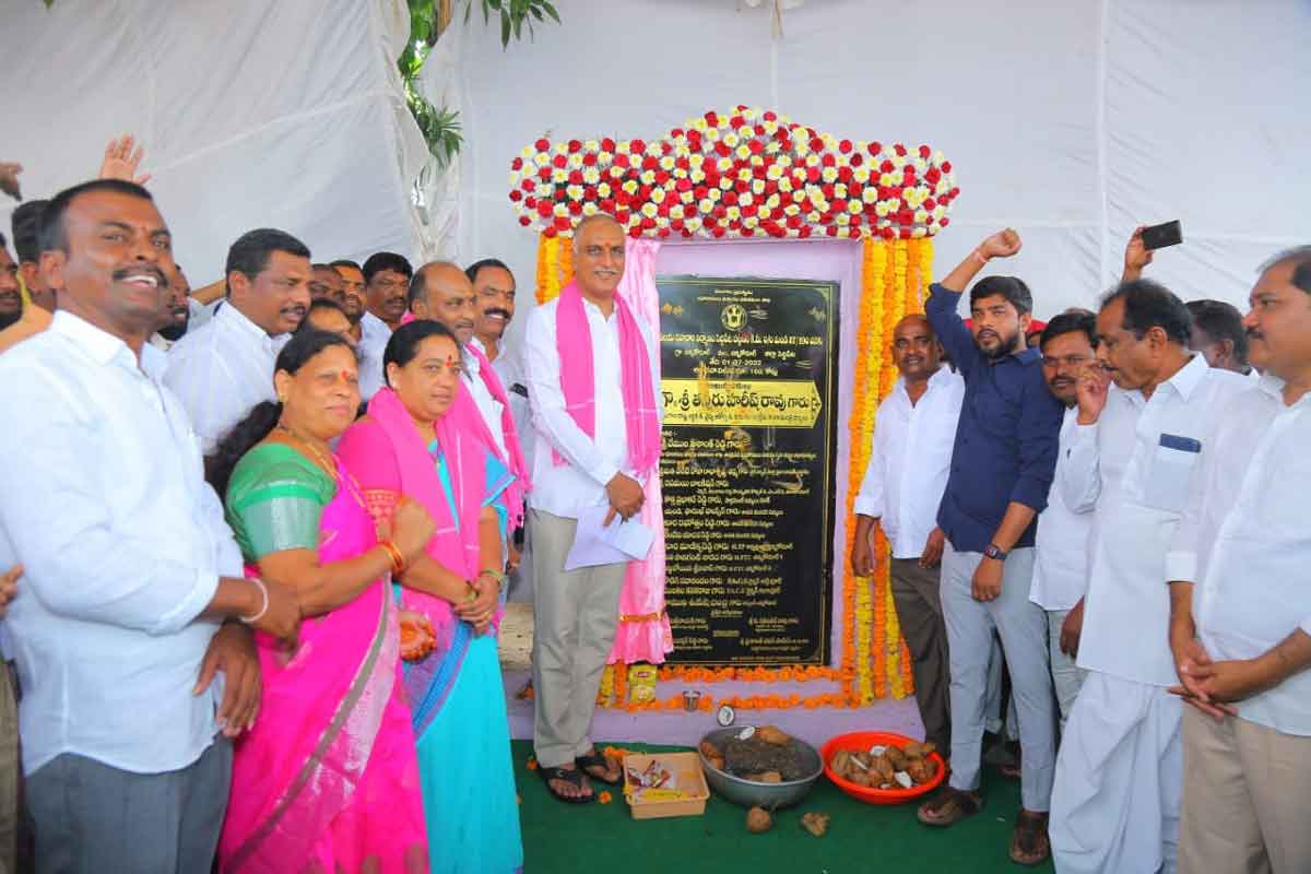 Ring Road around Siddipet to ease traffic: Harish Rao