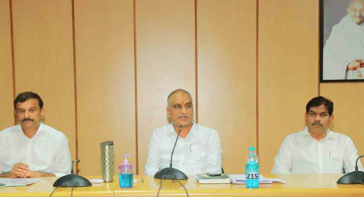 Rs 401 crore will be spent on road restoration works in Medak: Harish Rao