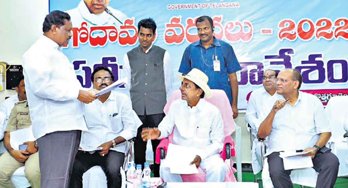 CM KCR provides succour to flood-hit