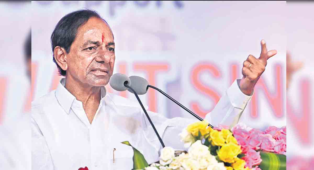 Modi all talk, no action: KCR