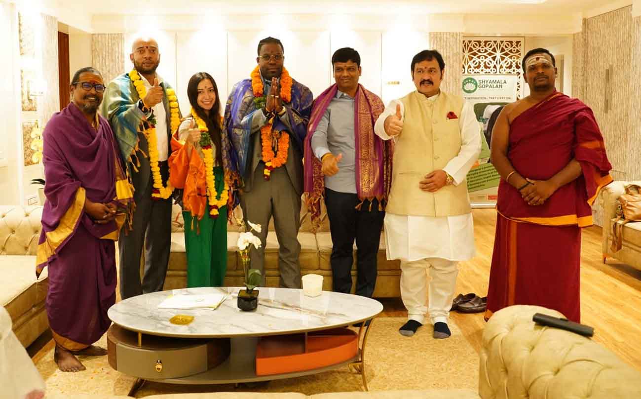 US delegation visits Shyamala Gopalan Foundation office in Kothagudem