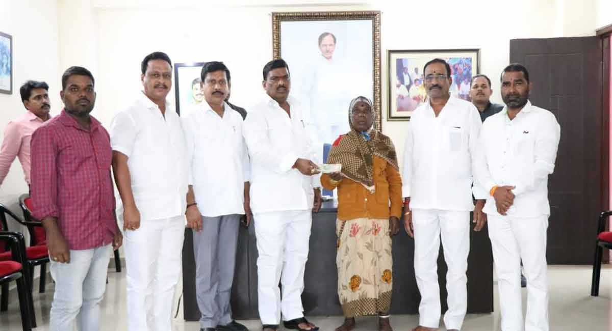 MLA pays Rs 16.40 lakh compensation from his pocket to rain hit citizens of his Constituency