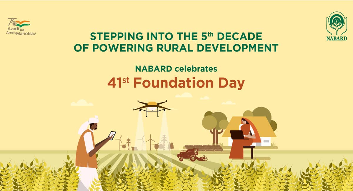 NABARD celebrates 41st foundation day