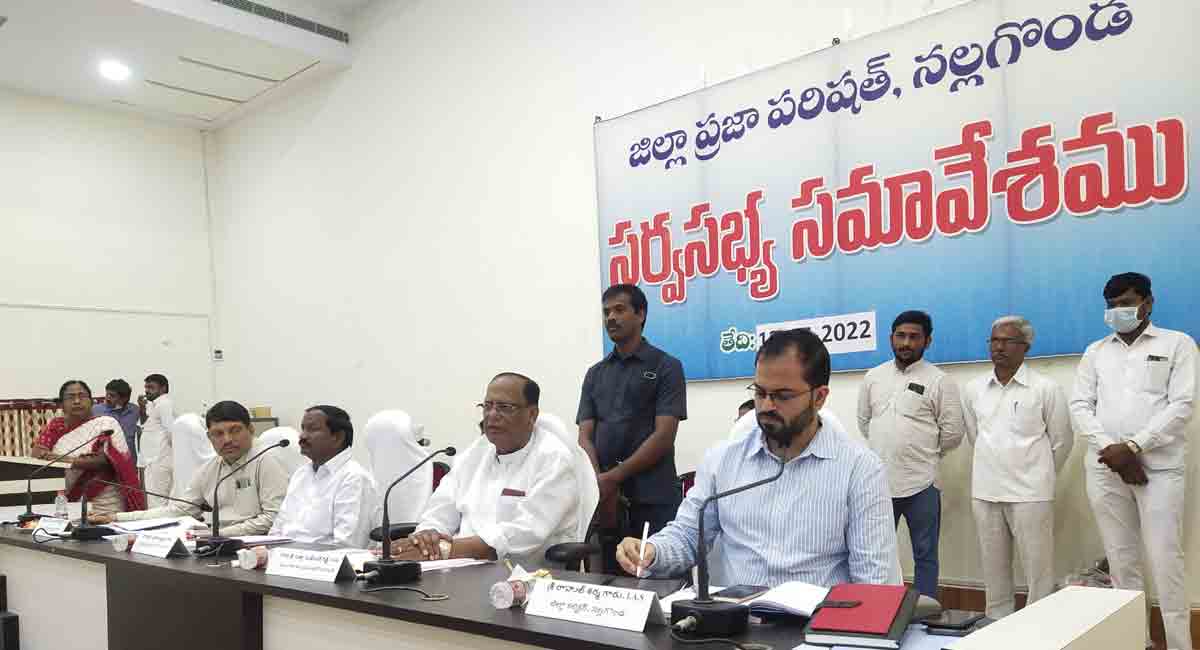 Poor condition of PHCs discussd at Nalgonda ZP meeting