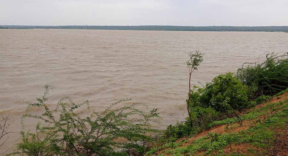 Nallavagu project filled to brim in Sangareddy district