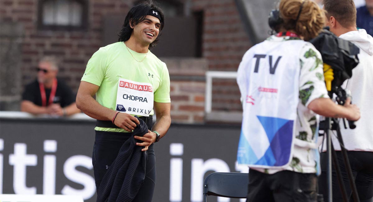Neeraj Chopra claims silver medal at Diamond League, breaks own record