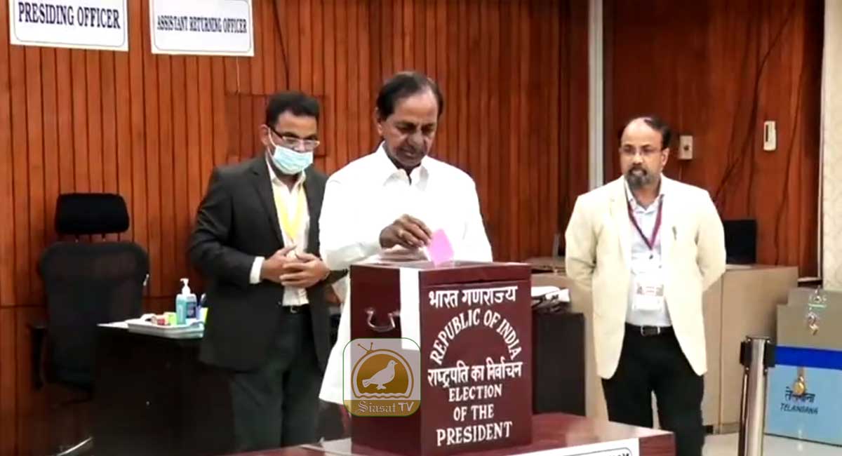 Presidential election: Polling underway in Hyderabad, Amaravati