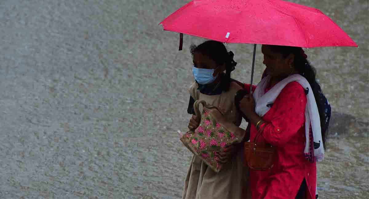 Light to moderate rains for next 48 hours in Hyderabad