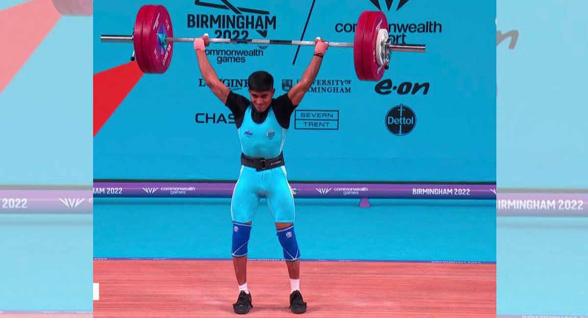 Sanket Mahadev Sargar wins silver in weightlifting; bags India’s first medal in Commonwealth Games 2022