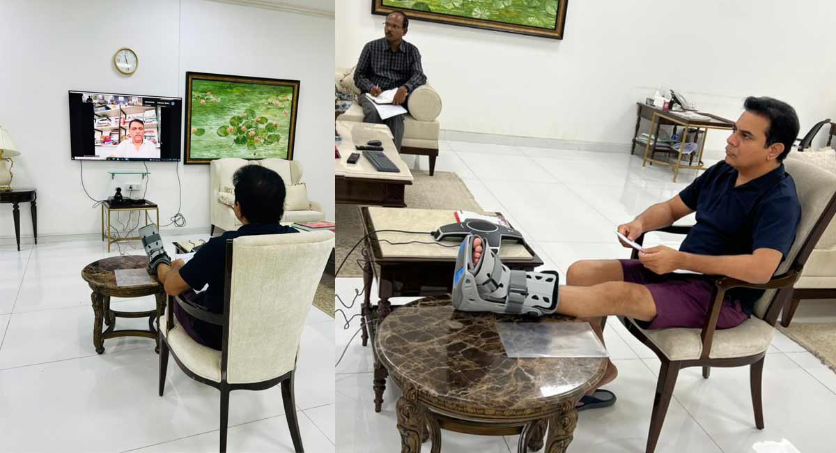 Step up relief measures to minimise deaths in floods: KT Rama Rao