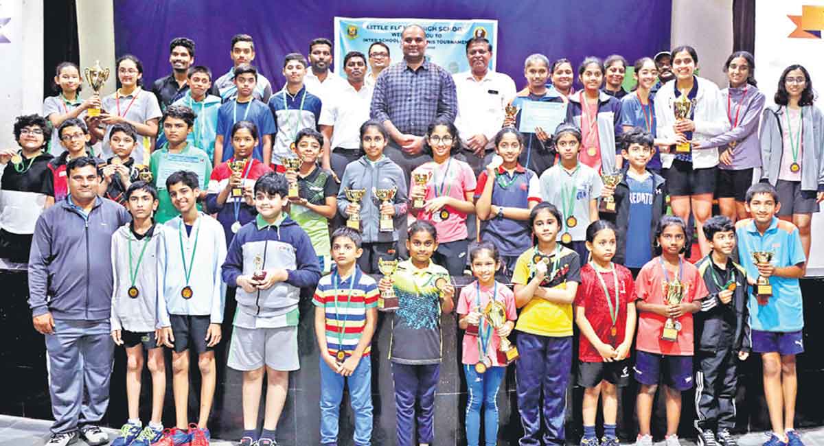 Arush bags top honours in Inter-School Table Tennis Tournament