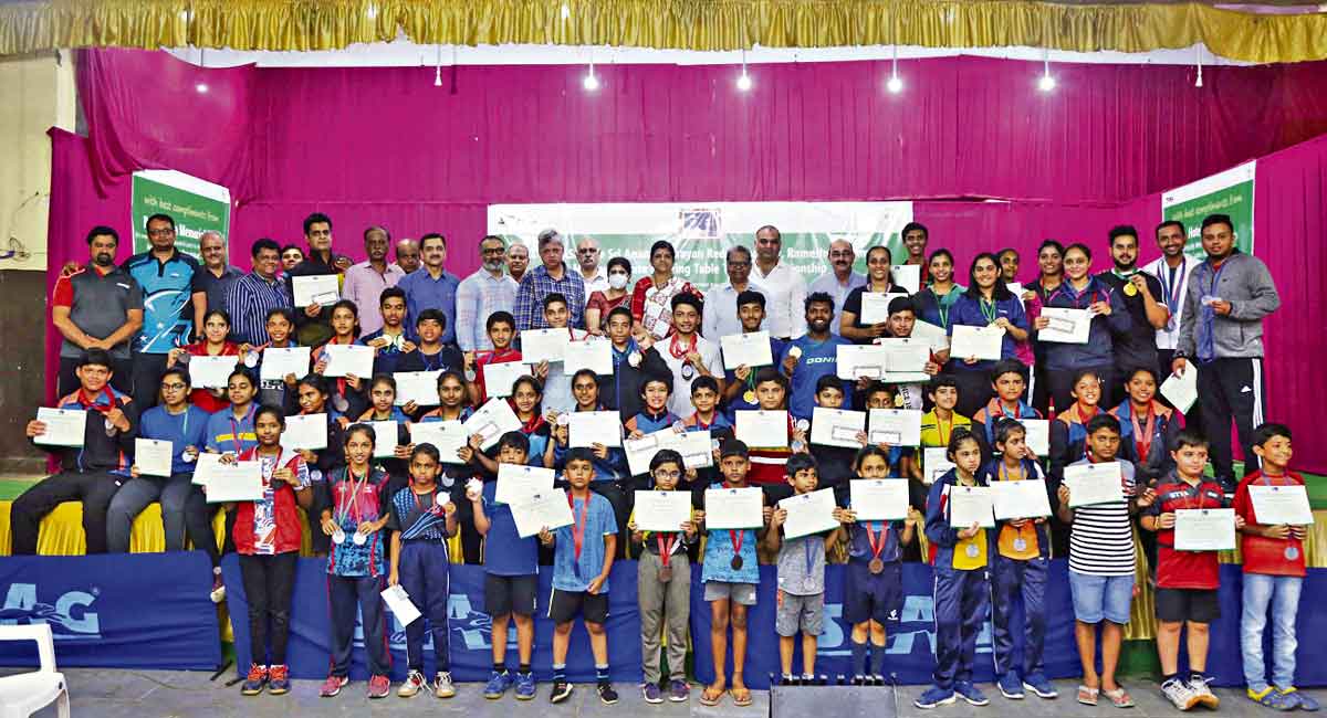 Ali, Varuni take top honours in TS Ranking Table Tennis Championship