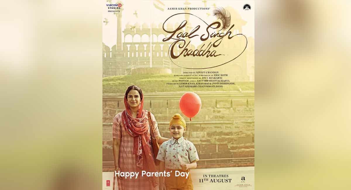 The team of ‘Laal Singh Chadhha’ wishes ‘World’s Parent Day’ by dropping one of the most heartwarming posters